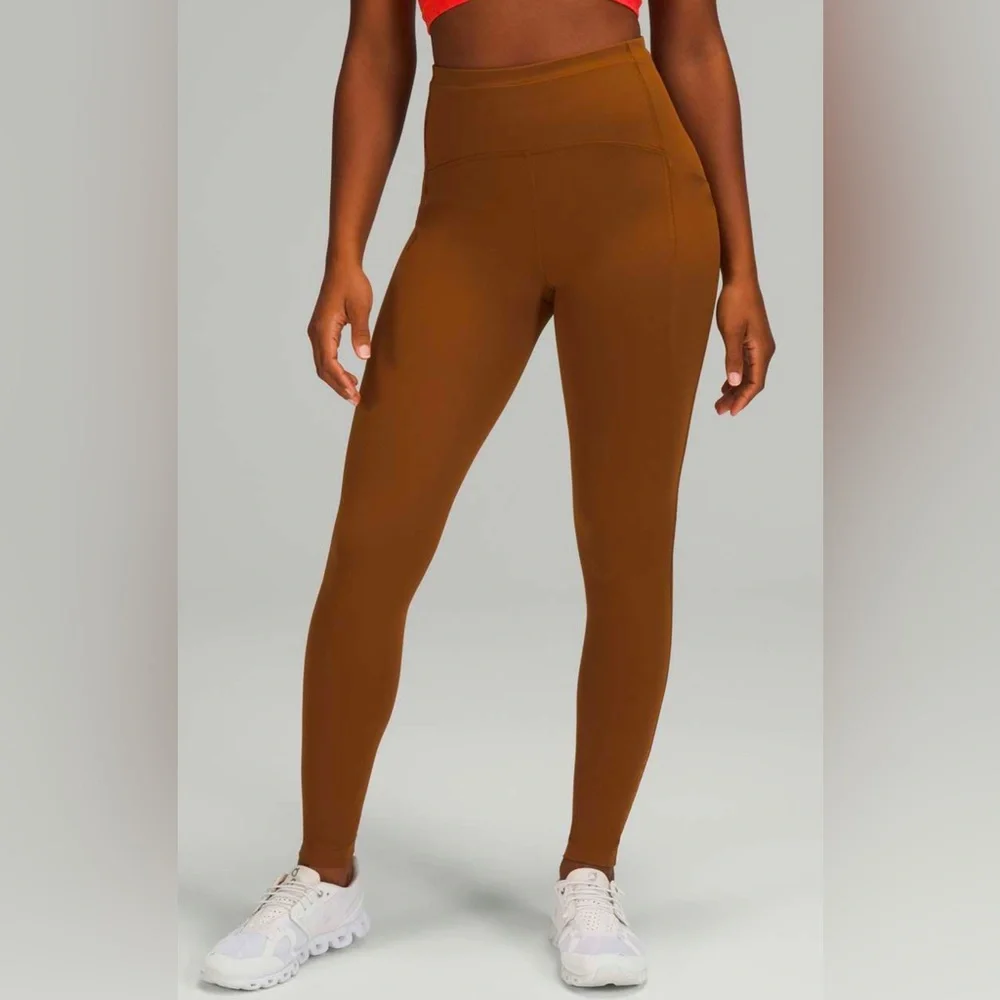 NWOT Lululemon Swift Speed High-Rise Tight 28" Copper Brown - Picture 2 of 12